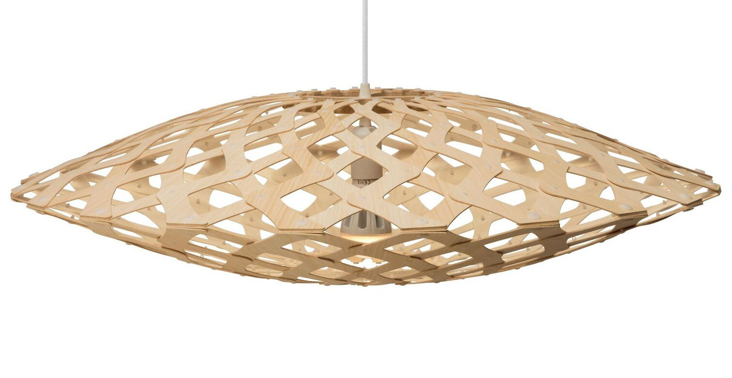 Flax light by David Trubridge in Natural