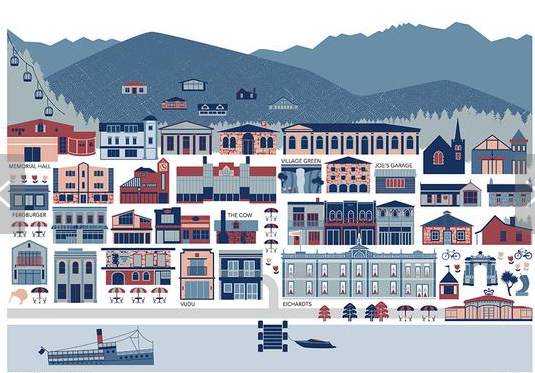 Queenstown Map